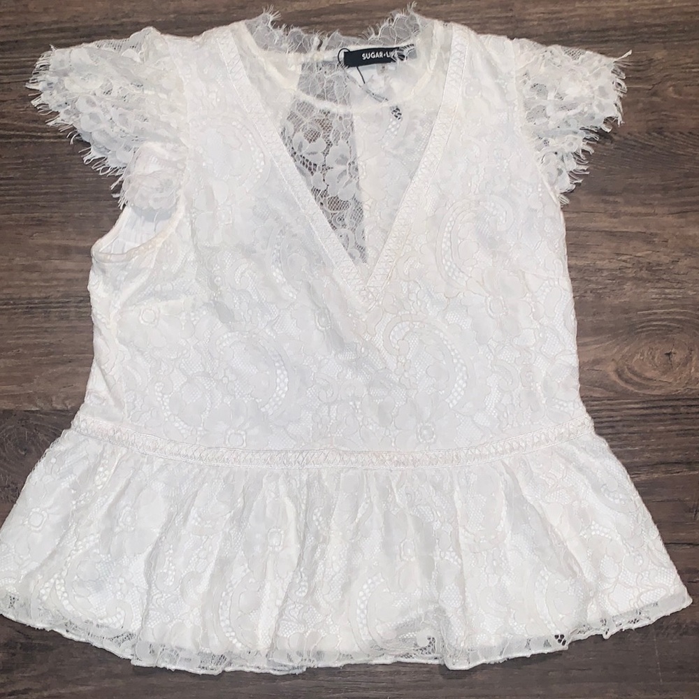 Lace blouse